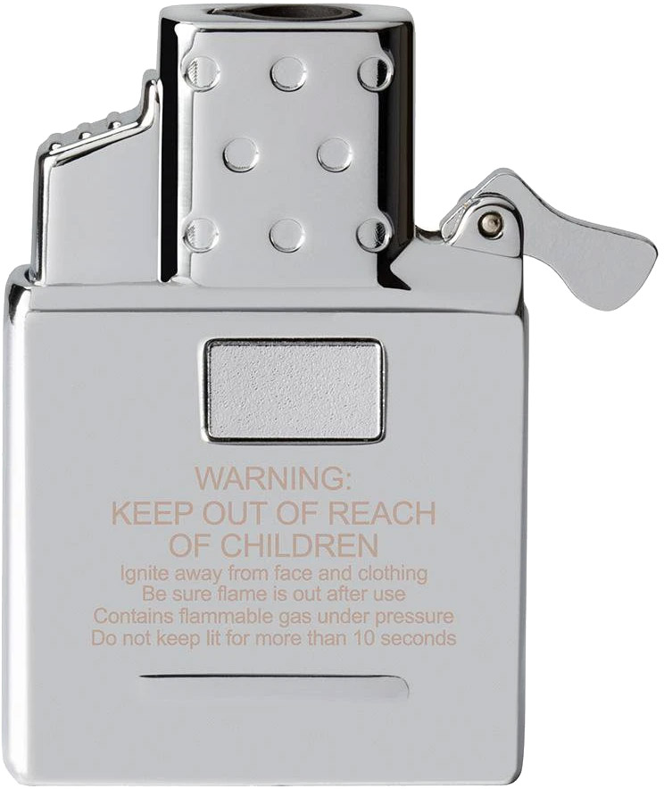 Butane Lighter Insert - Single Torch