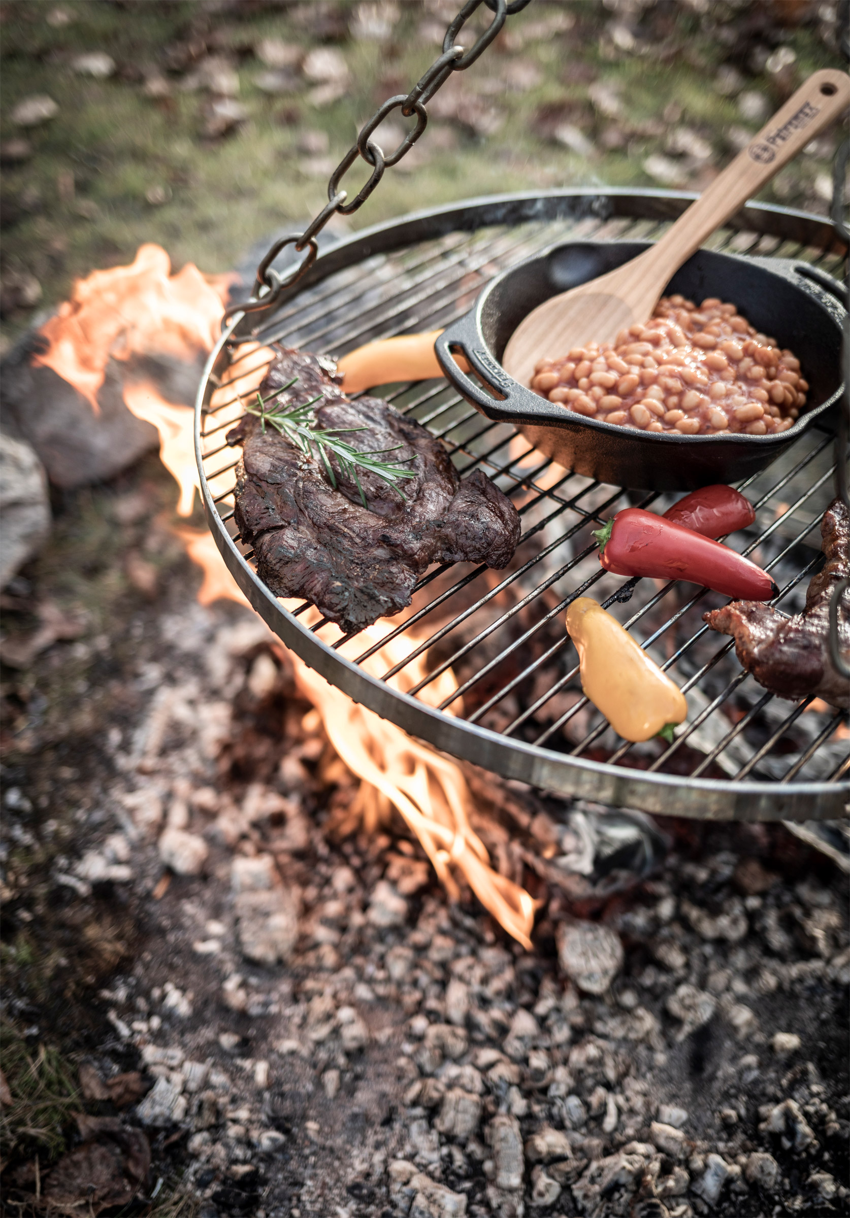 Hanging Grate for Cooking Tripod