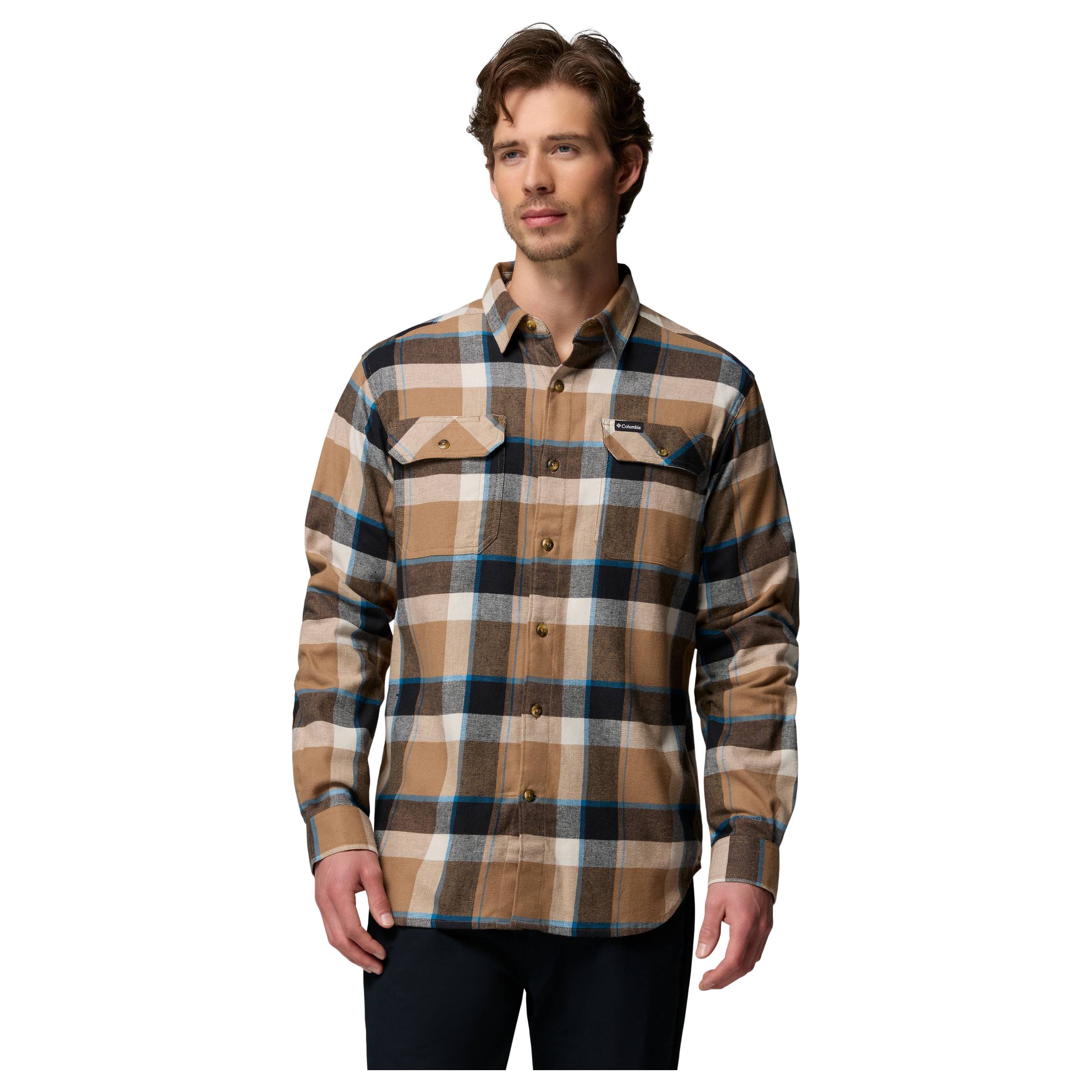 Flare Gun Stretch Flannel Herre Columbia brands