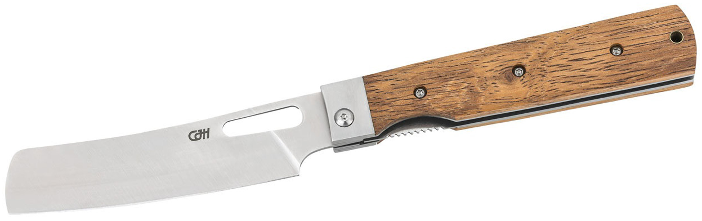 Camping Chef's Knife Tagayasan Wood Foldekniv CJH kogegrej