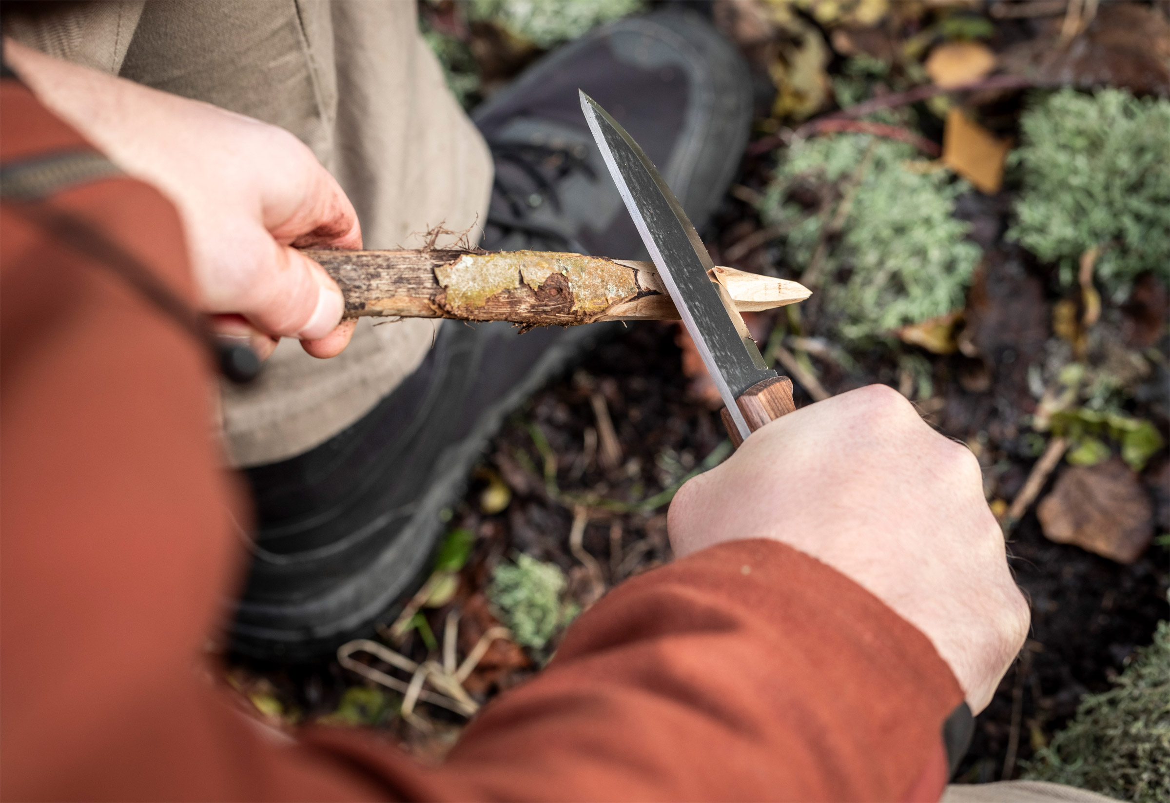 Bushcraft Knife, 10,5 cm