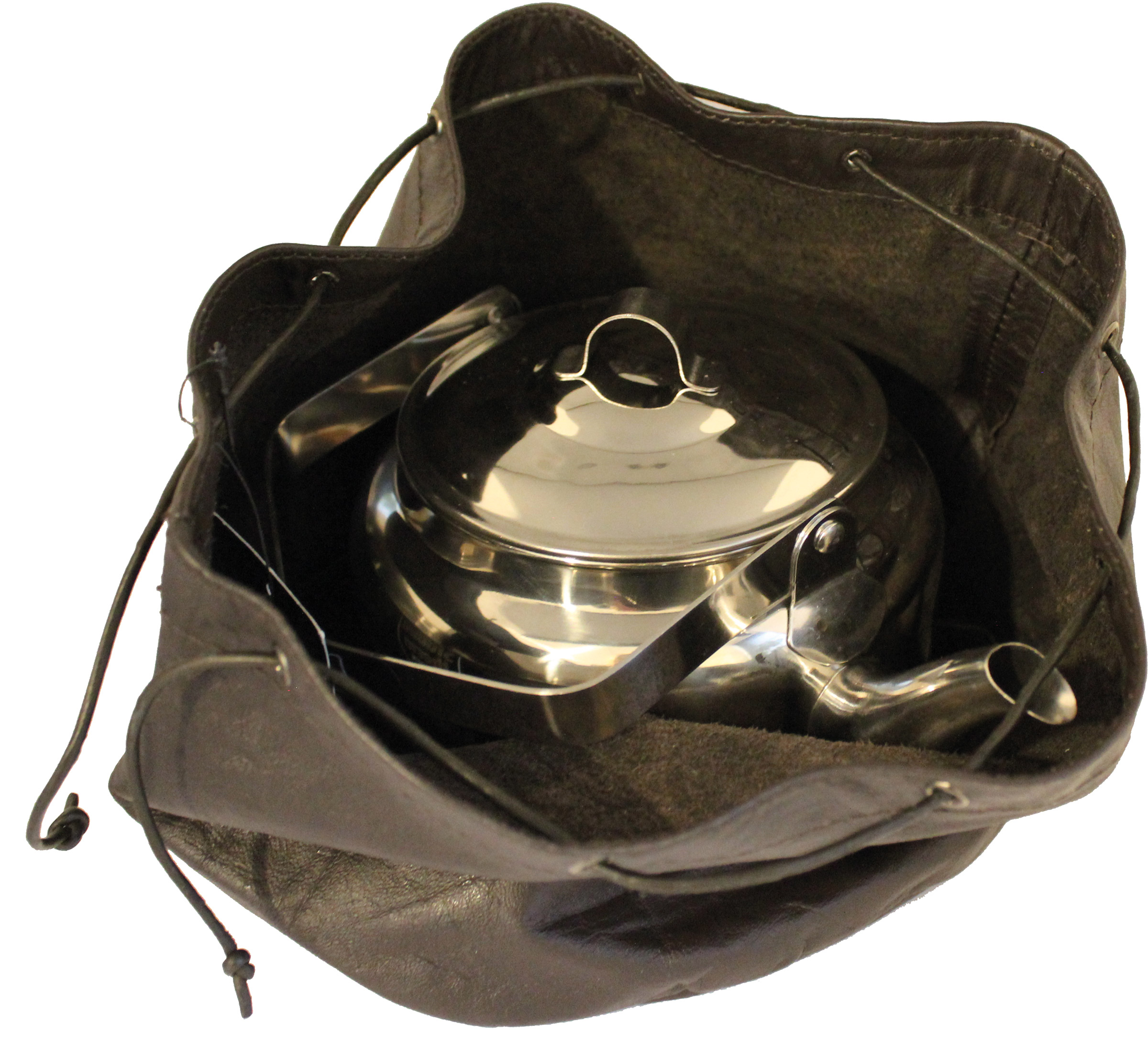 Leather Pouch for Coffee Pot, Ø 20 x 14 cm Stabilotherm kogegrej