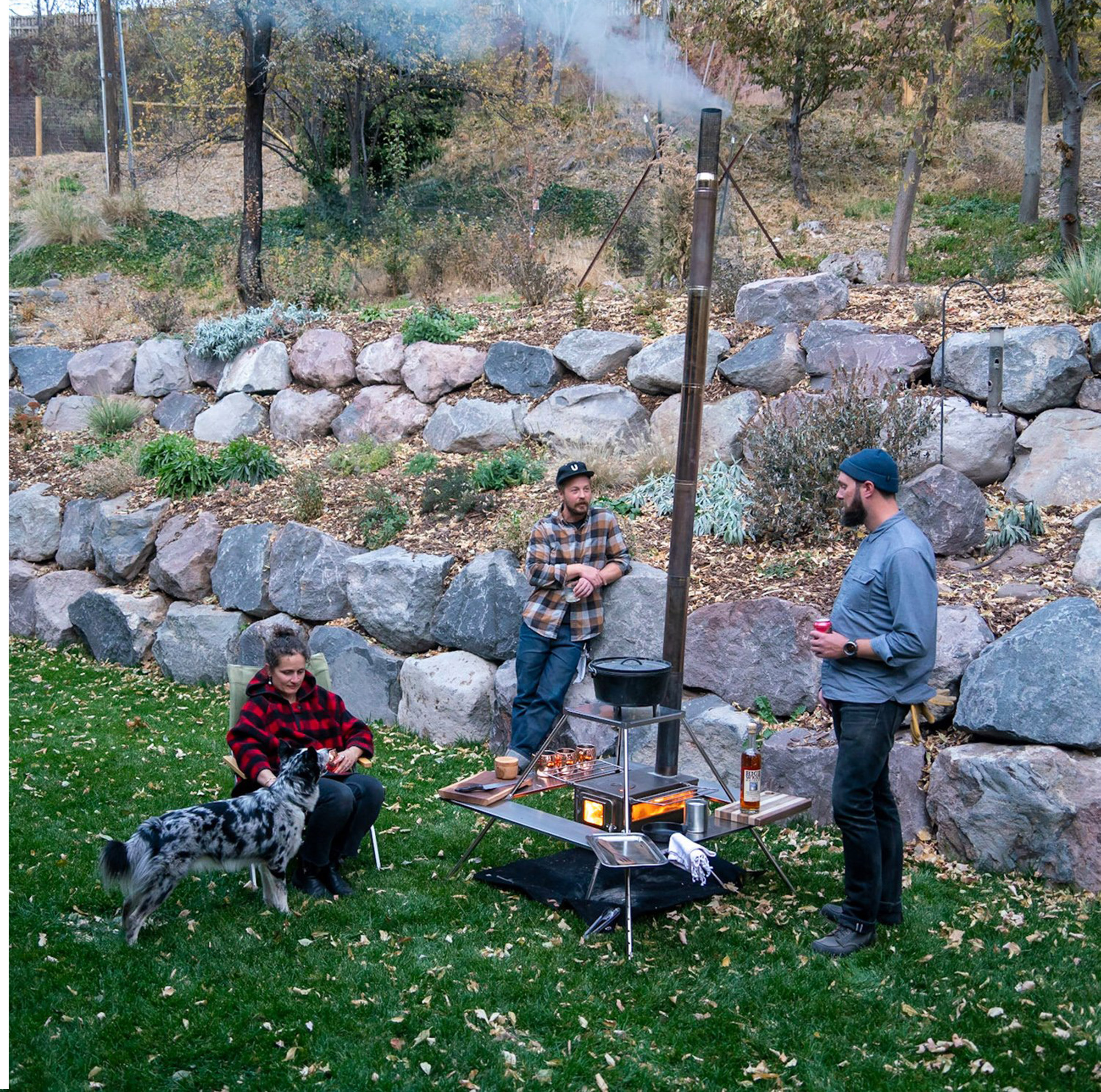 Fire Guard Stove Table