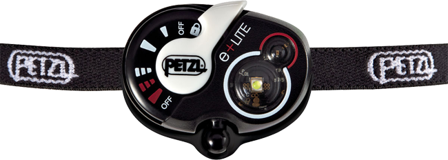 e+LITE Pandelampe Petzl brands