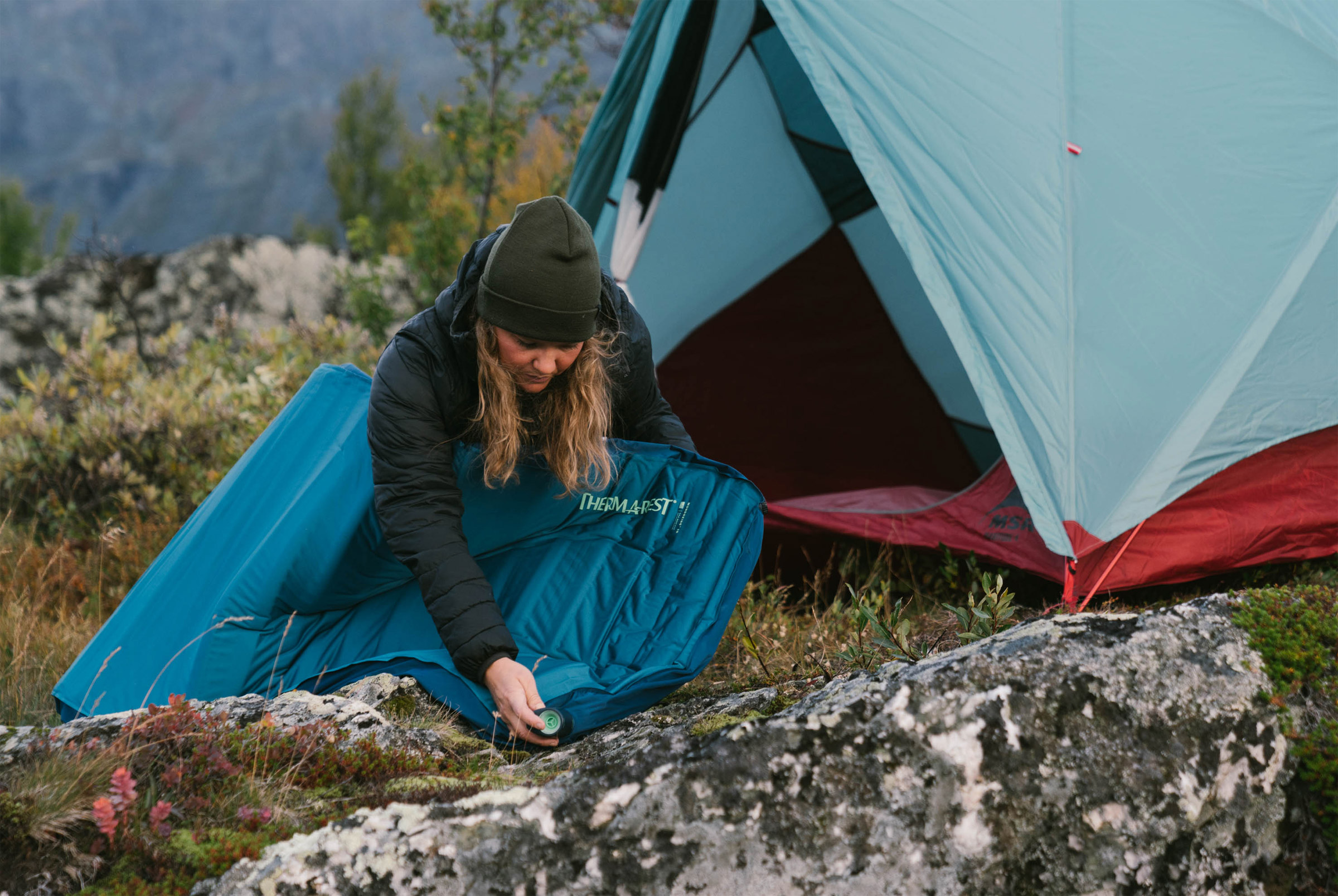 MondoKing 3D Large Selvoppustende Liggeunderlag