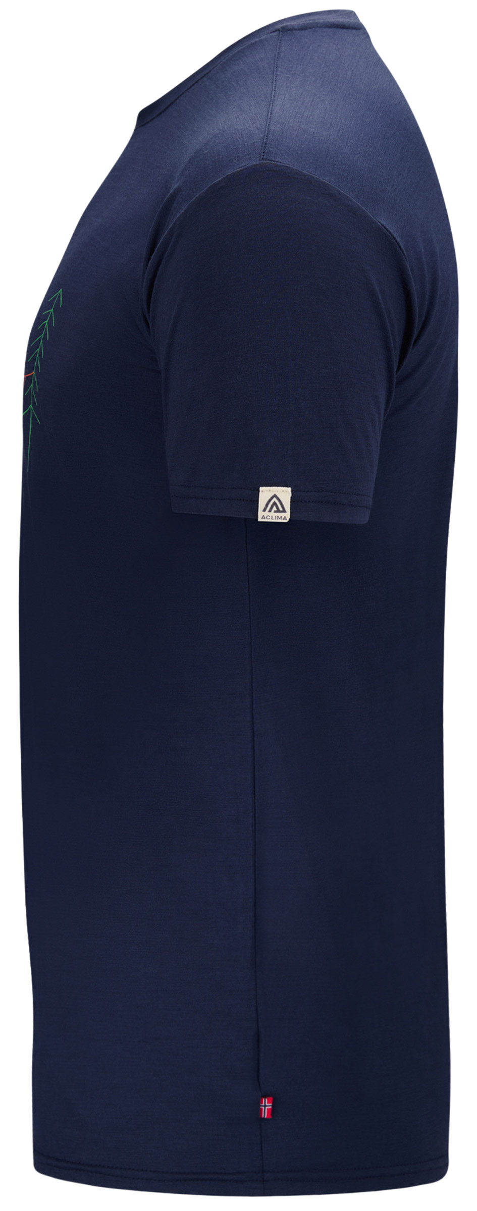 LightWool 140 Tee Forest Print