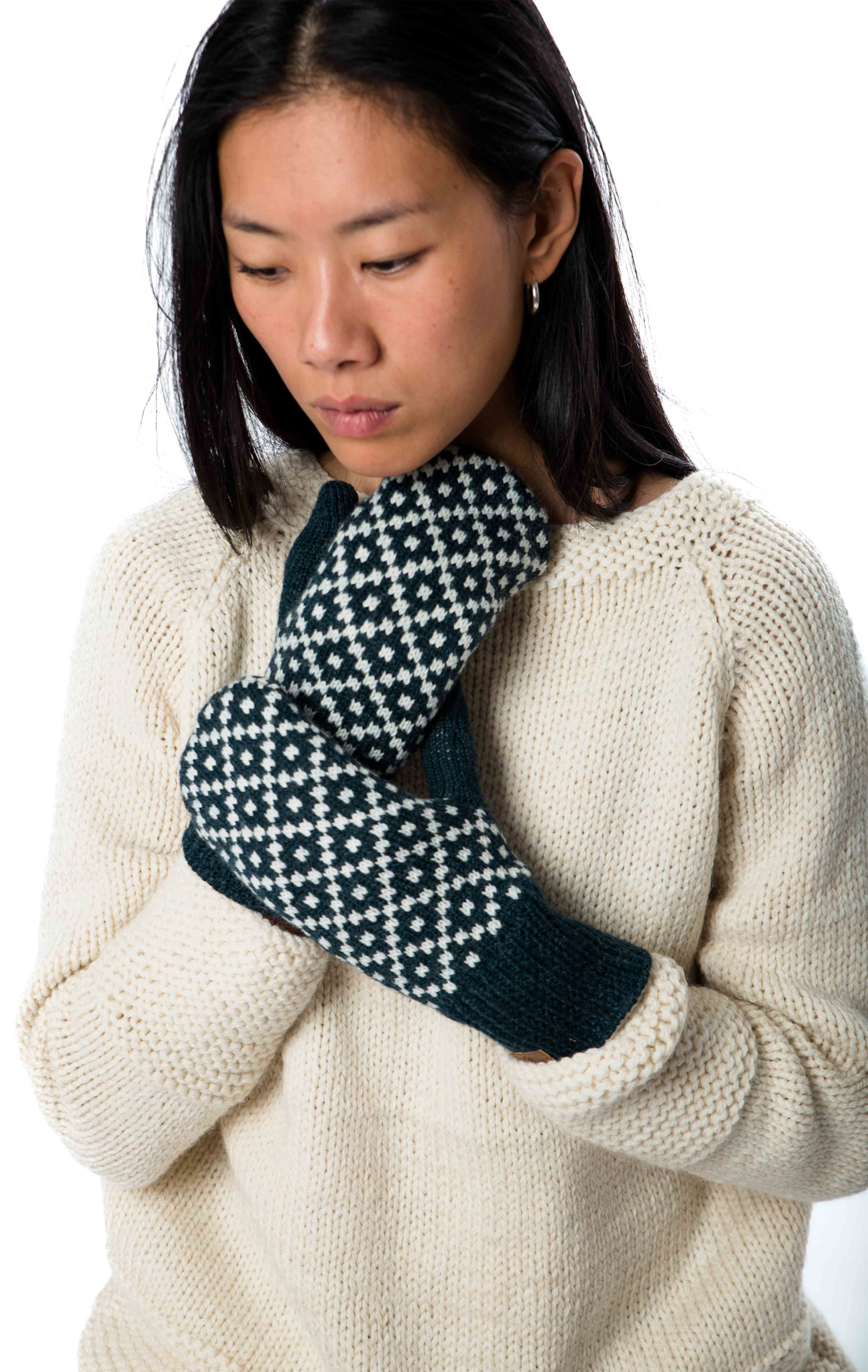 Tinka Mittens Dame Fuza Wool beklaedning