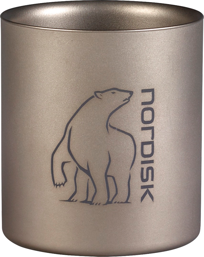 Titanium Mug Double Wall Termokrus, 220 ml Nordisk brands