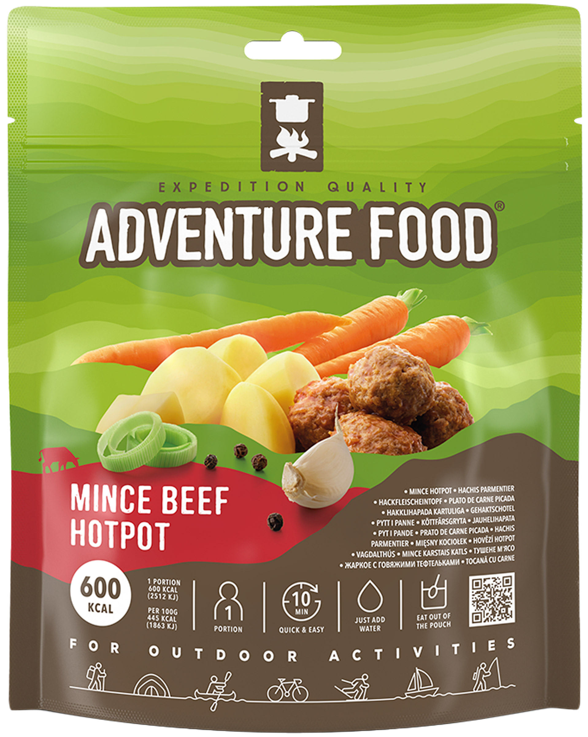 Mince Beef Hotpot Adventure Food brands