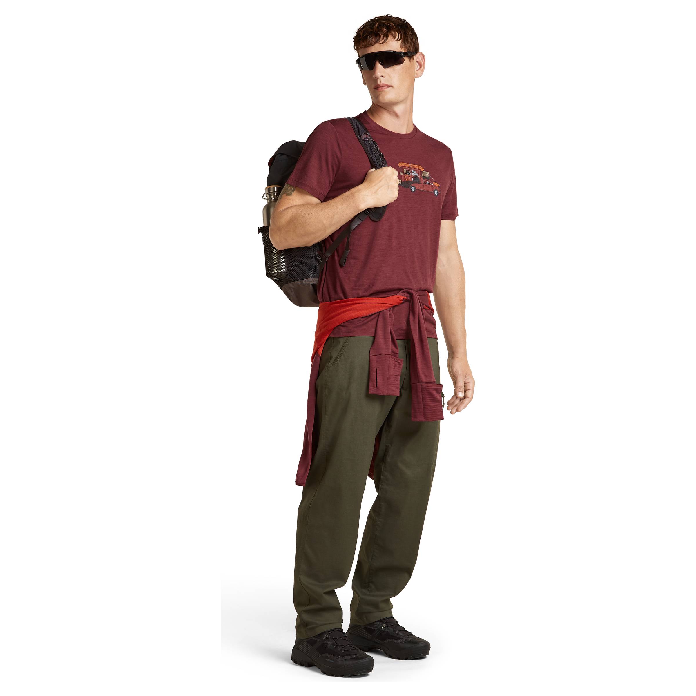 Merino 150 Tech Lite SS Tee Transportage Herre