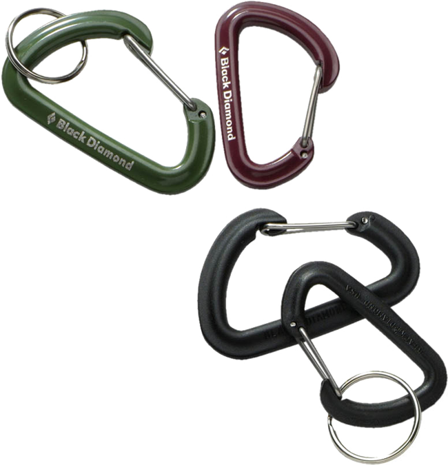 Micron Small Accessory Carabiner Black Diamond udstyr