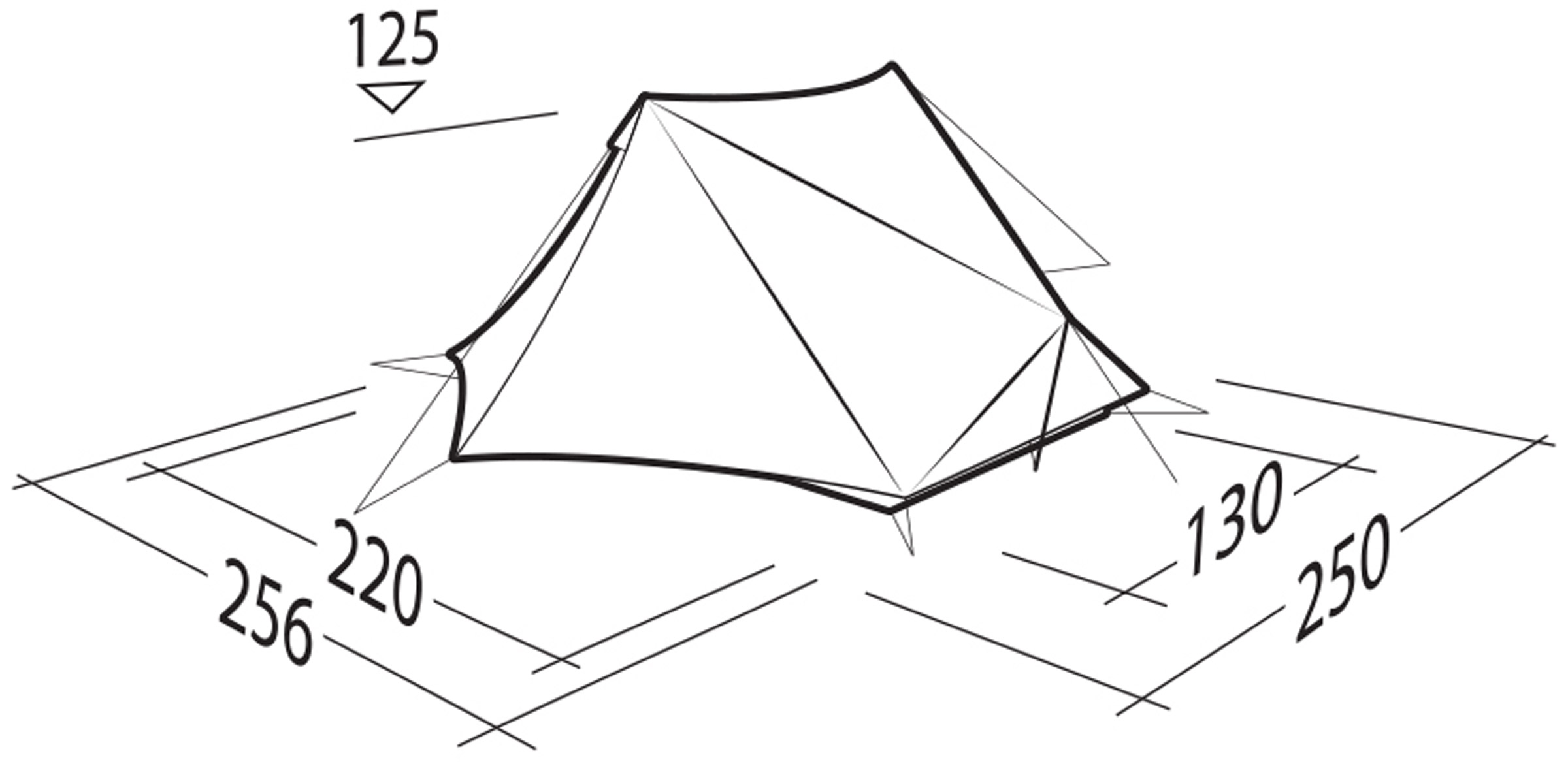 Via 2 UL, 2-Personers Telt