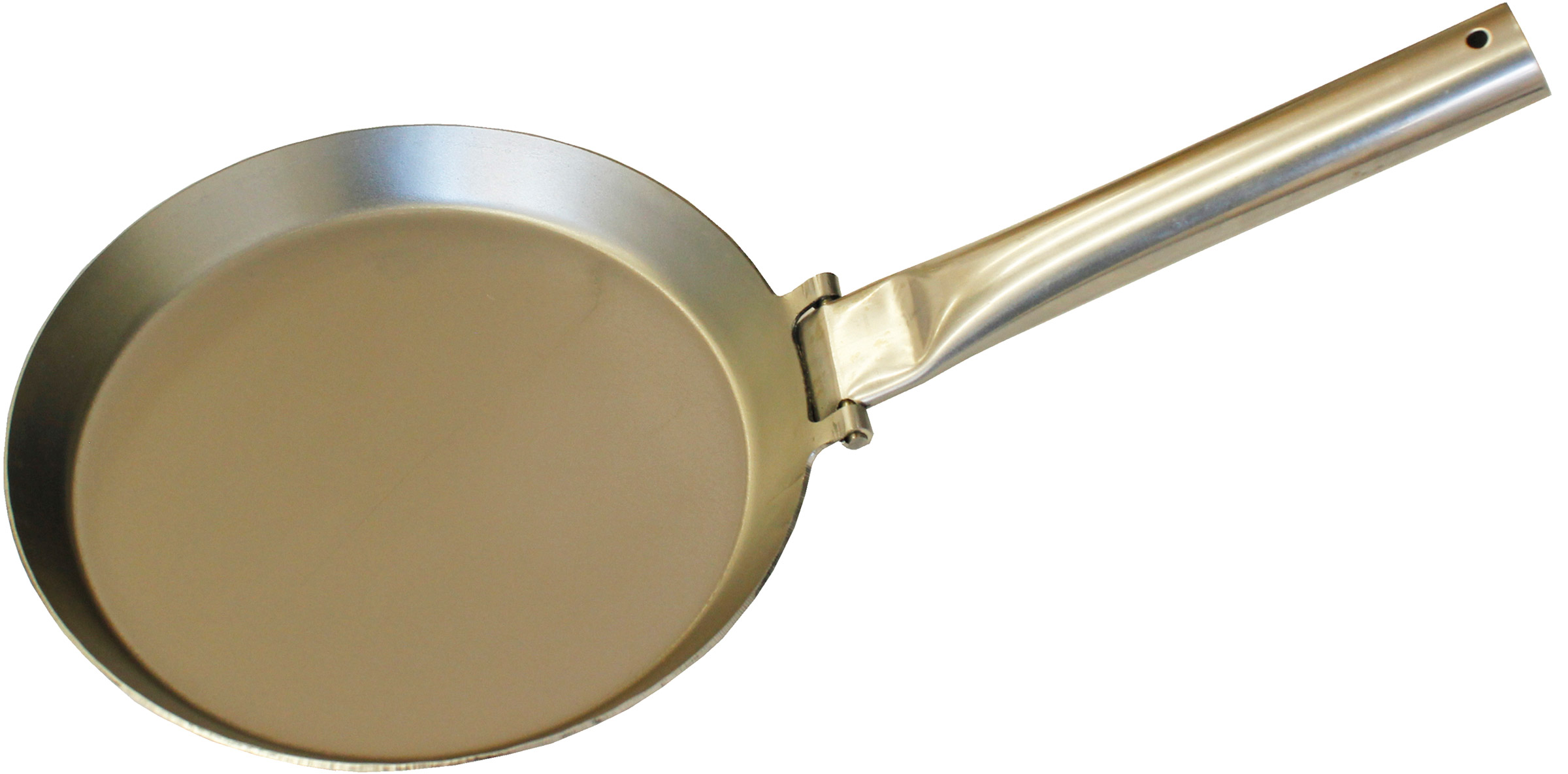 Jägarstekpanna Original with Foldable Pipe Handle Stabilotherm kogegrej