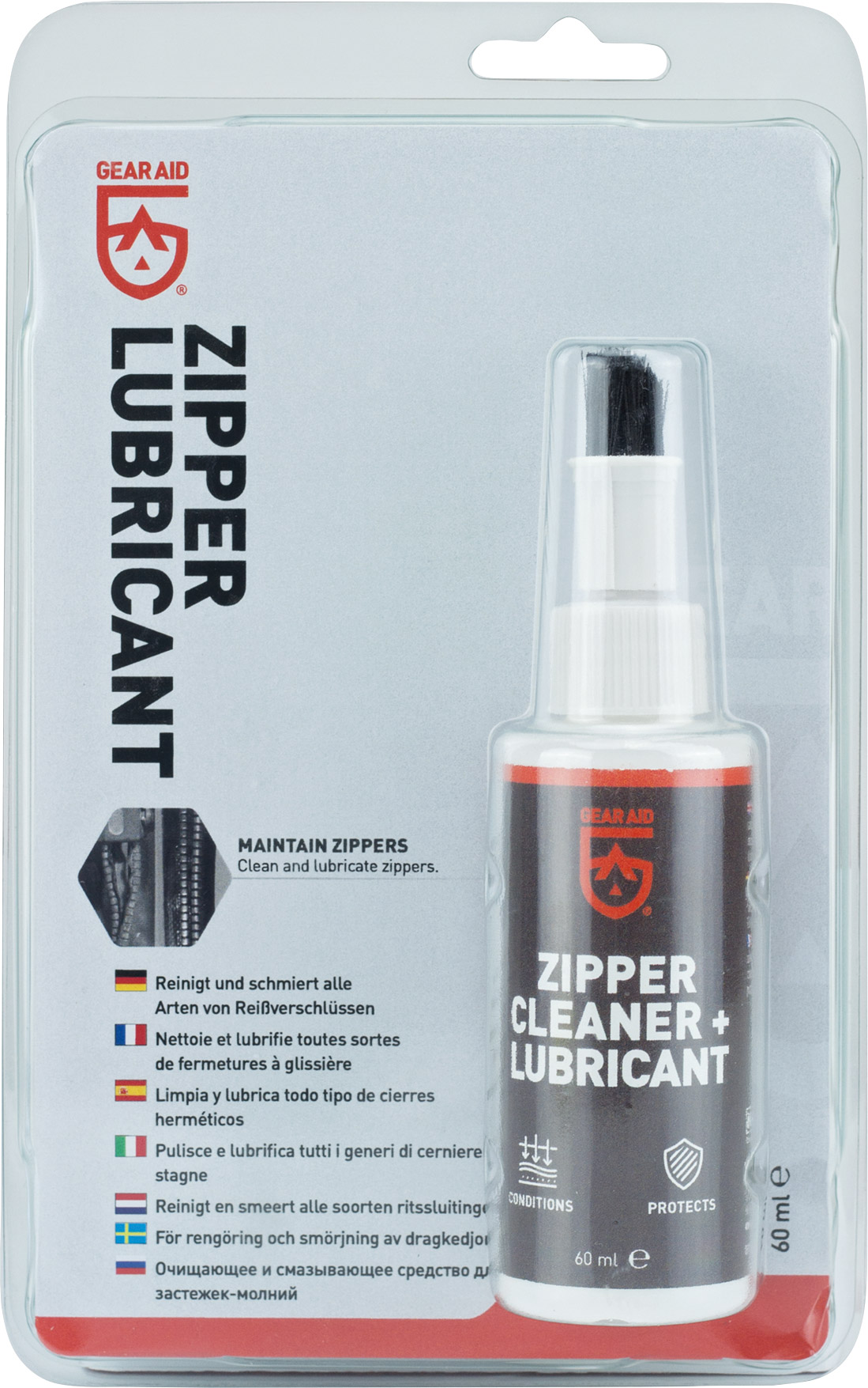 Zipper Cleaner + Lubricant, 60 ml Gear Aid brands