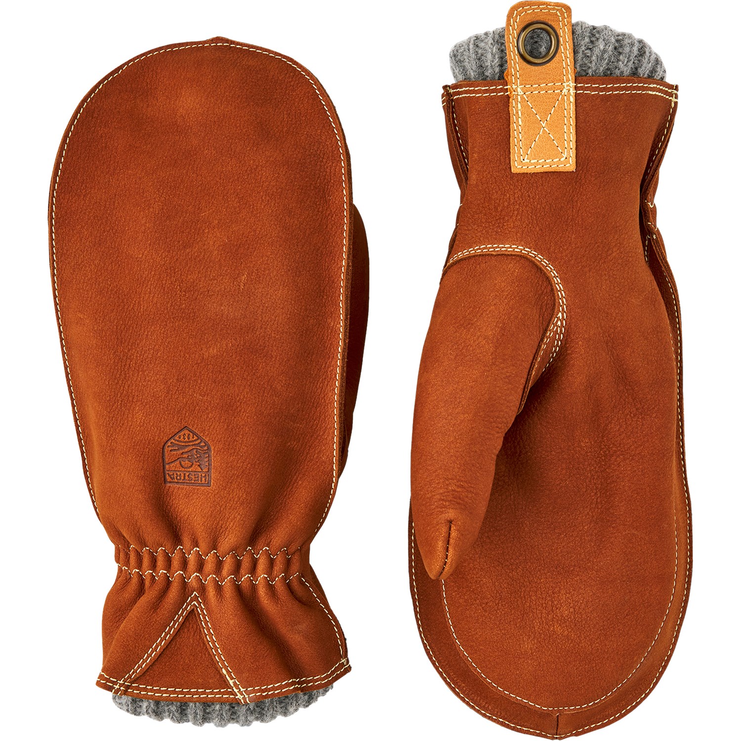 Hestra Oden Wool Luffer 6 Brun Handsker & luffer