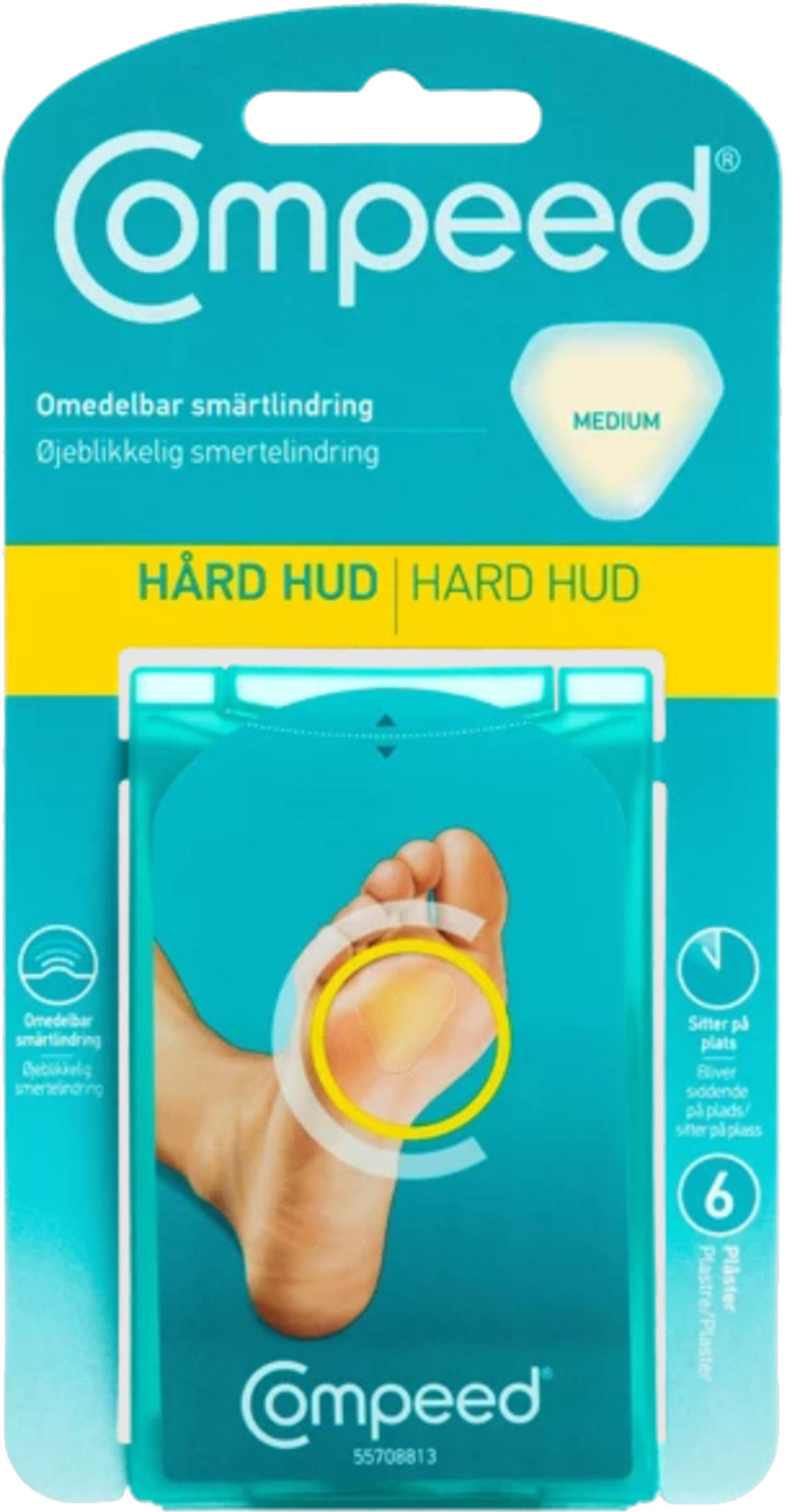 Callus Medium Plasters Compeed udstyr
