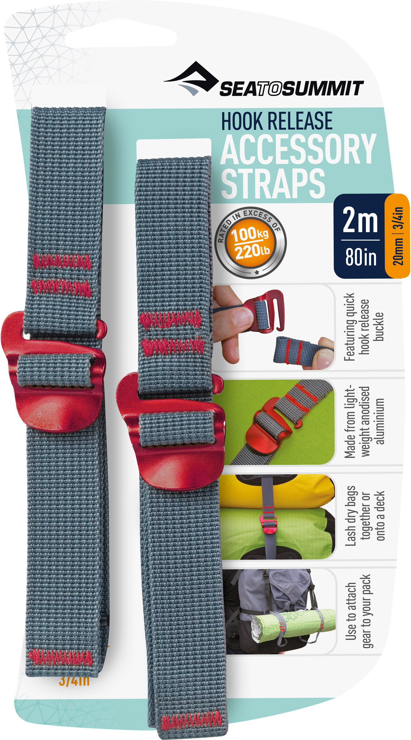 Hook Release Acc Straps 2 m / 20 mm