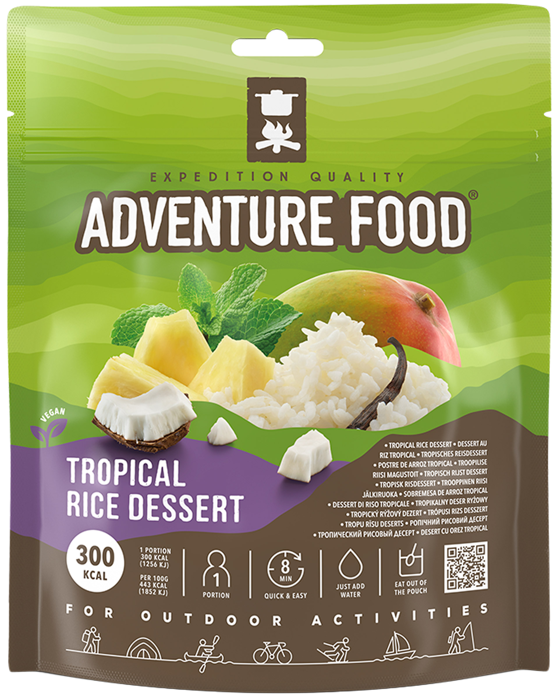 Tropical Rice Dessert Adventure Food Kogegrej
