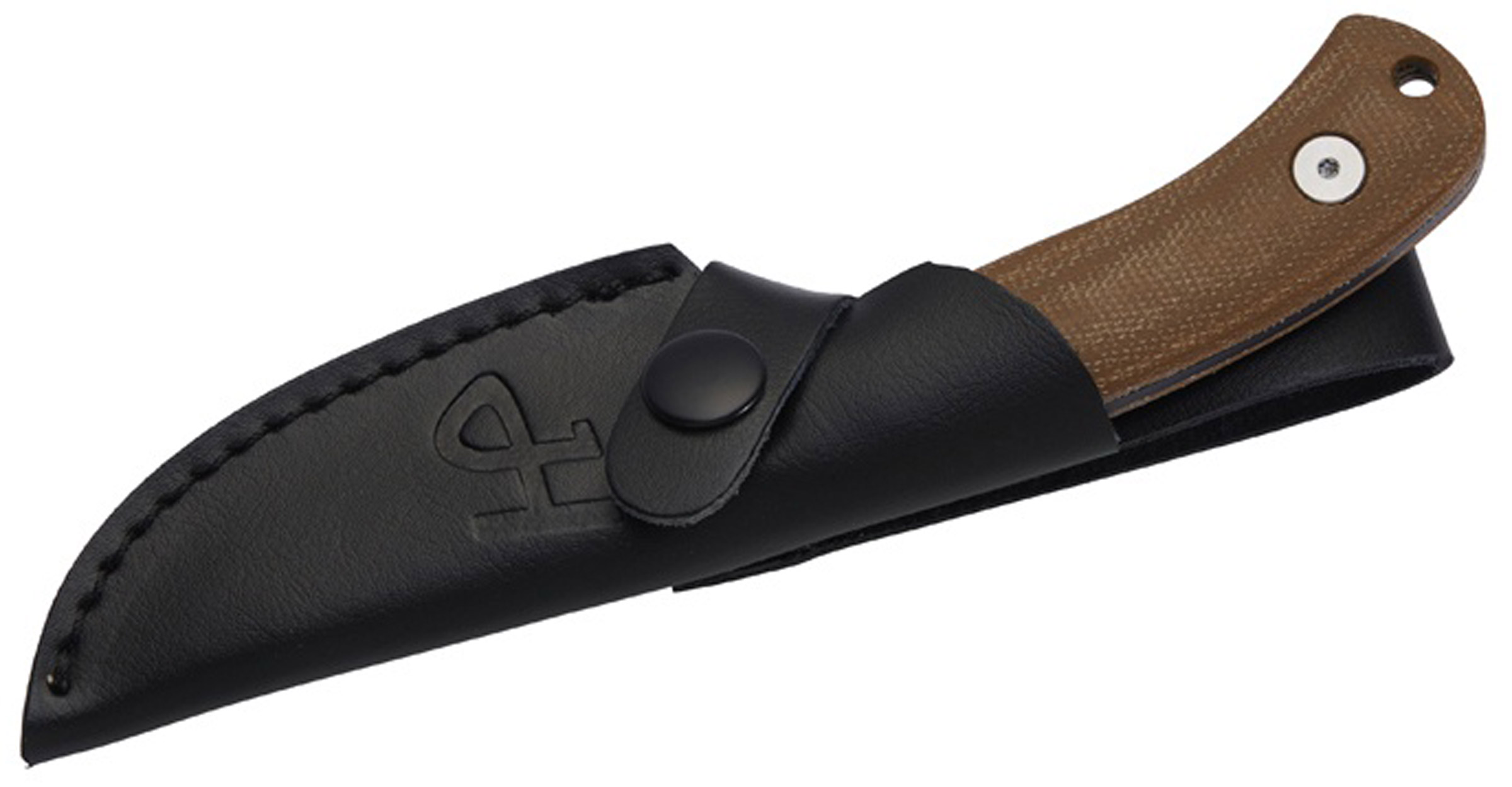 Outdoor Knife D2, 8 cm Micarta