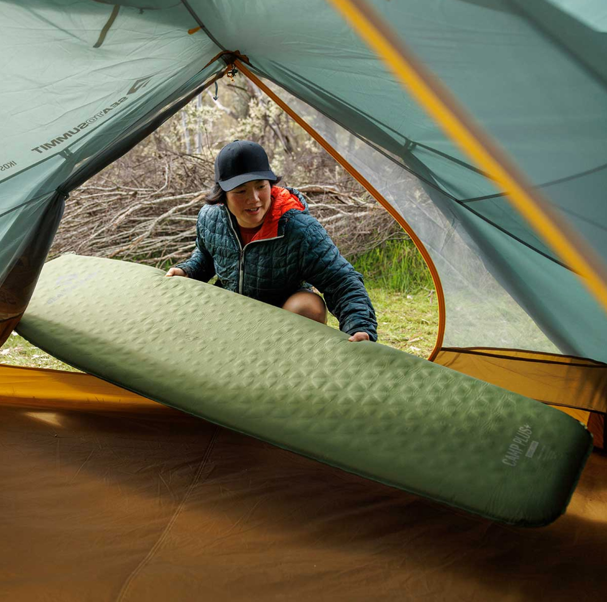 Camp Plus SI Mat Large Selvoppustende Liggeunderlag