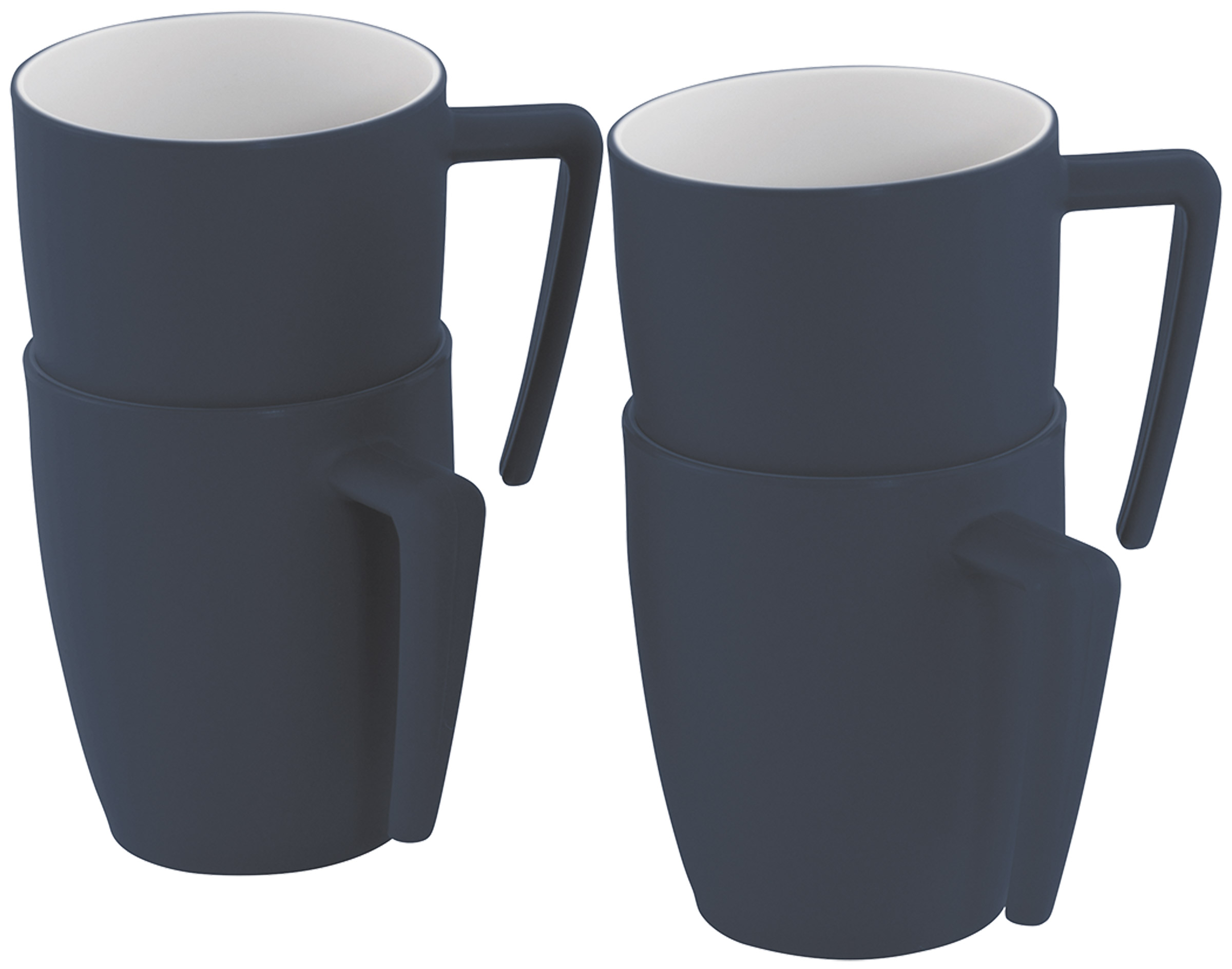 Gala Sæt med Krus, 4 Personer