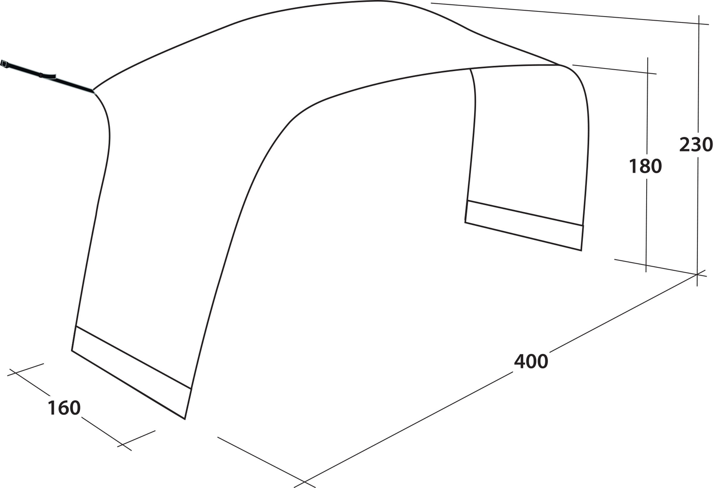 Lounge XL Tent Connector