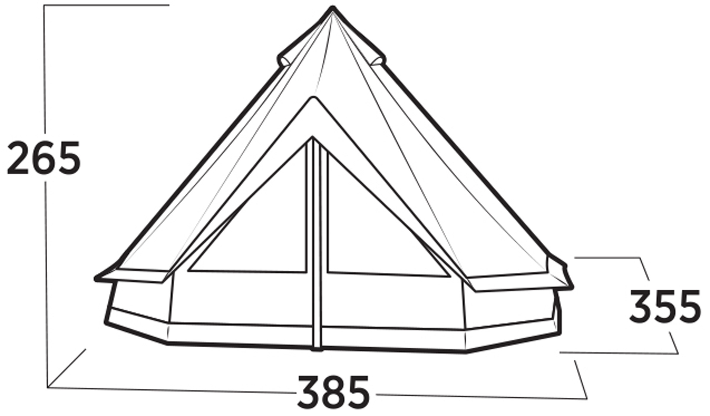 Vaulen Tipi, 7-Personers Tipitelt