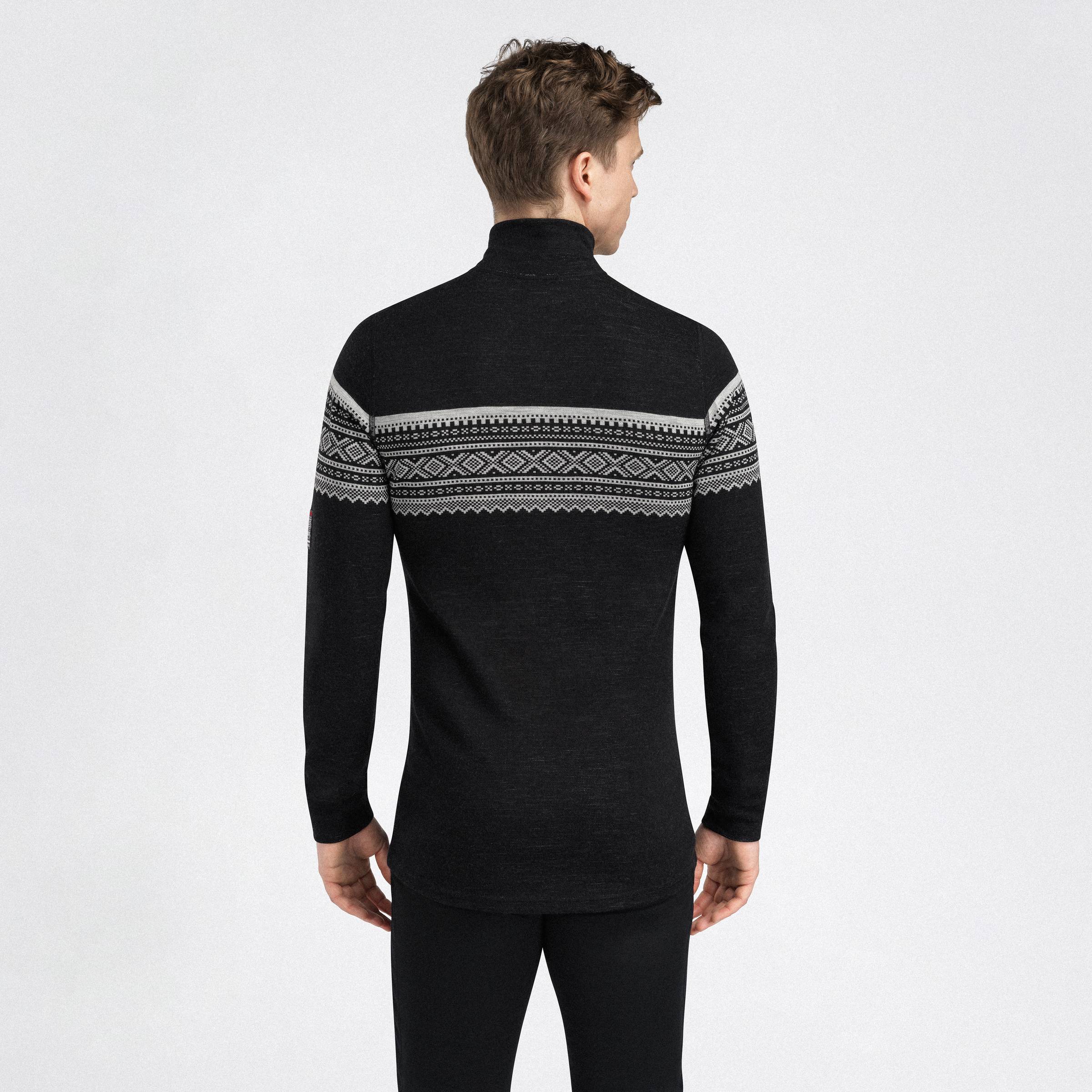 DesignWool Marius Mock Neck with Zip Herre