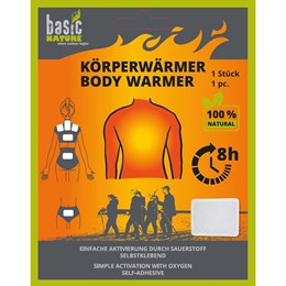 BasicNature Kropsvarmer 1 stk Hånd- & fodvarmere