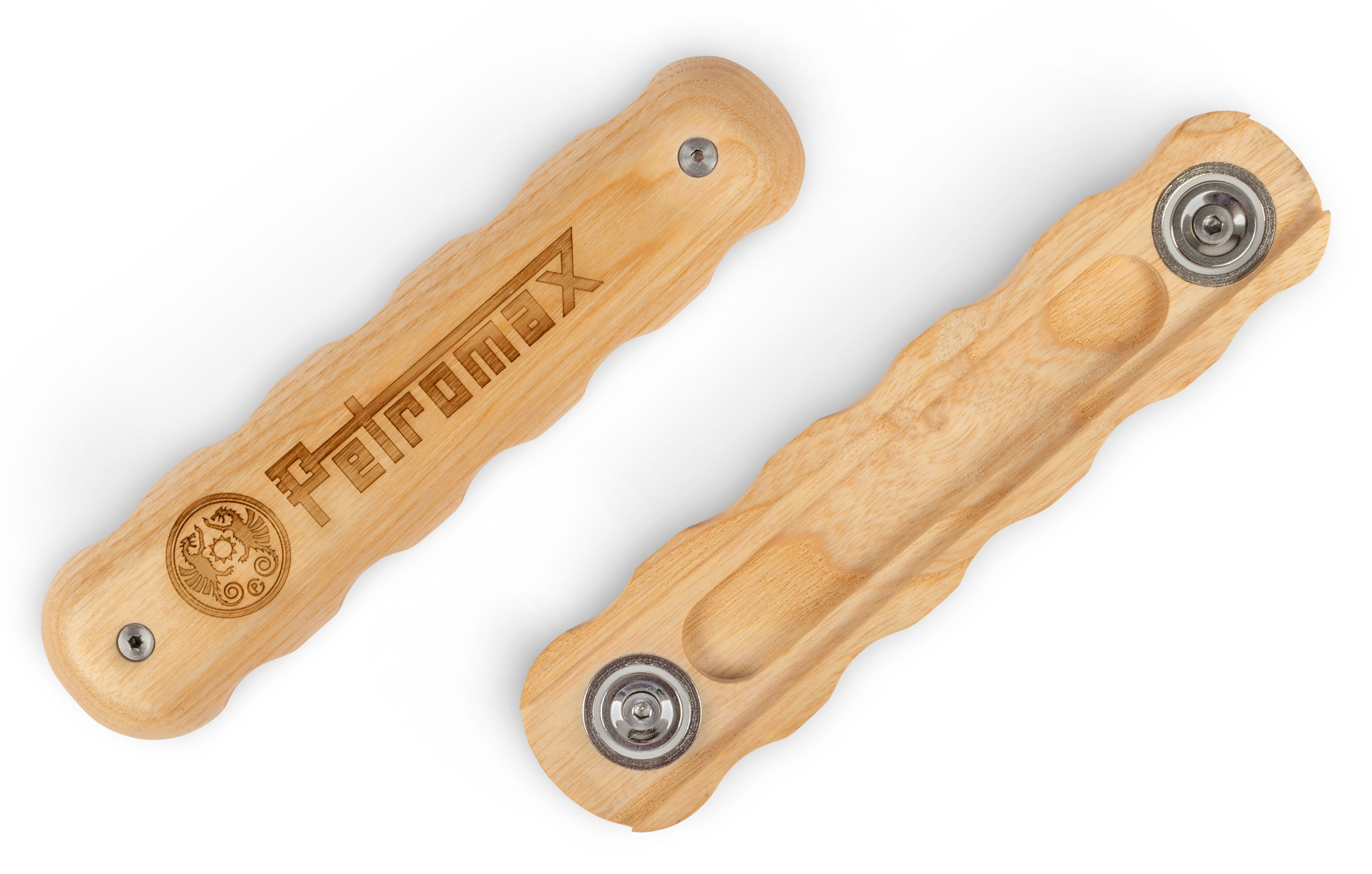 Wooden Handle For Wrought-Iron Pans