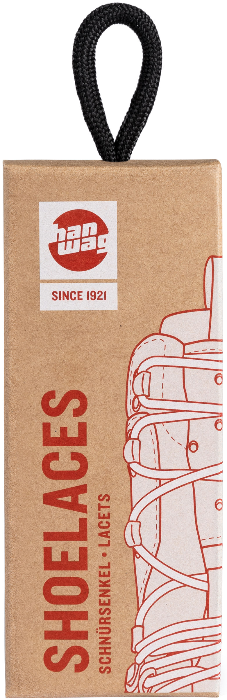 Shoelaces, 140 cm Hanwag brands