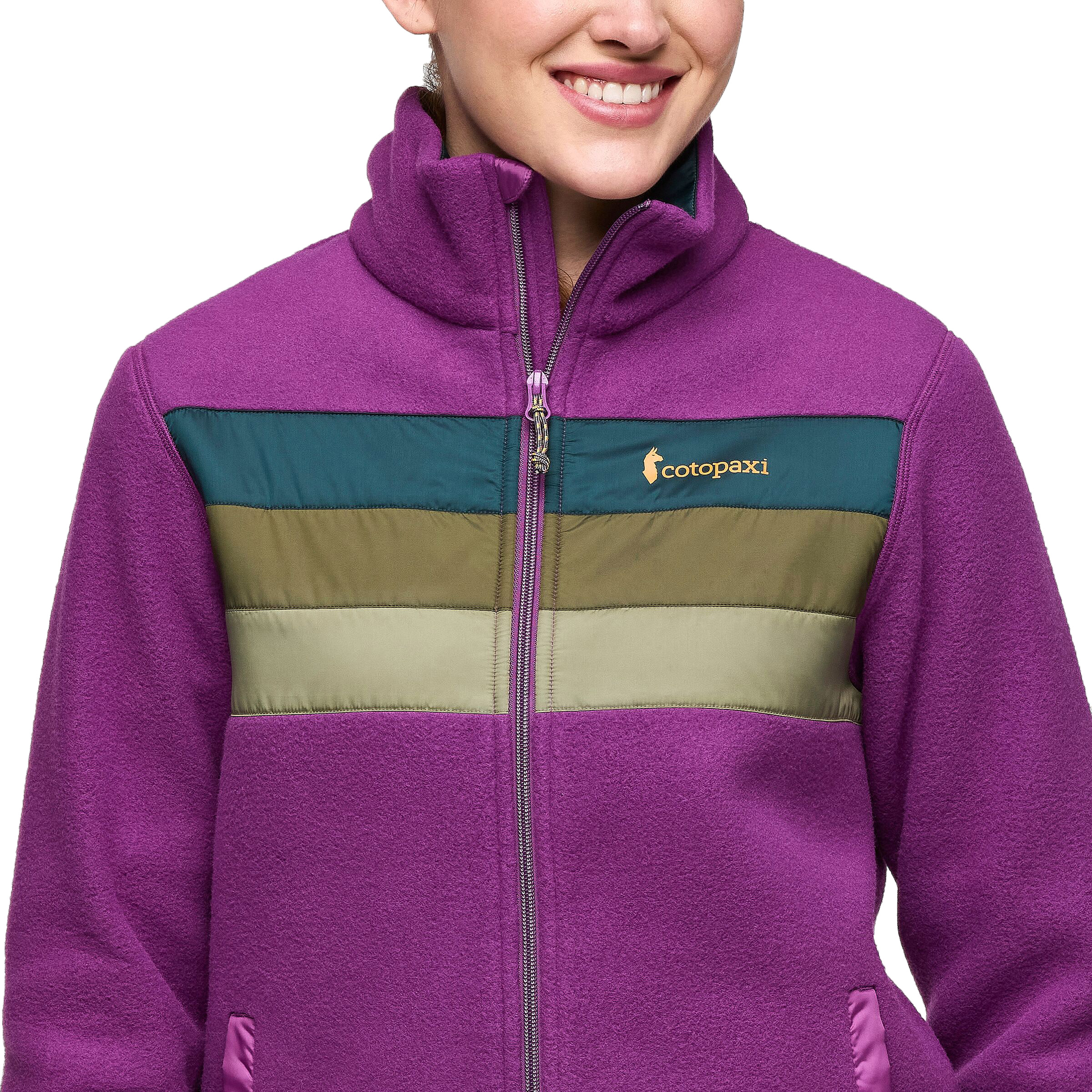 Teca Fleece Full-Zip Jacket Dame