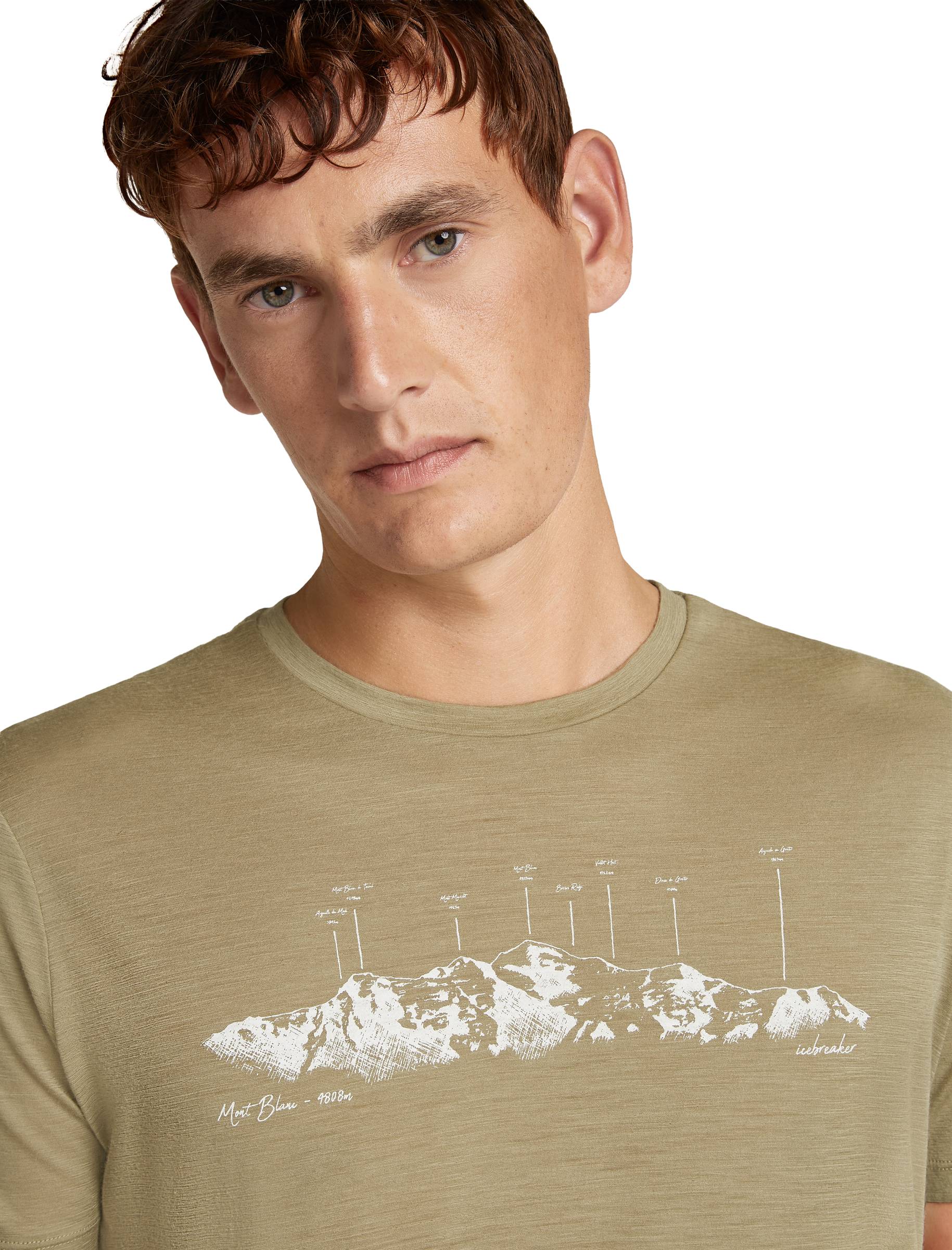 Merino 150 Tech Lite SS Tee The Peaks Herre