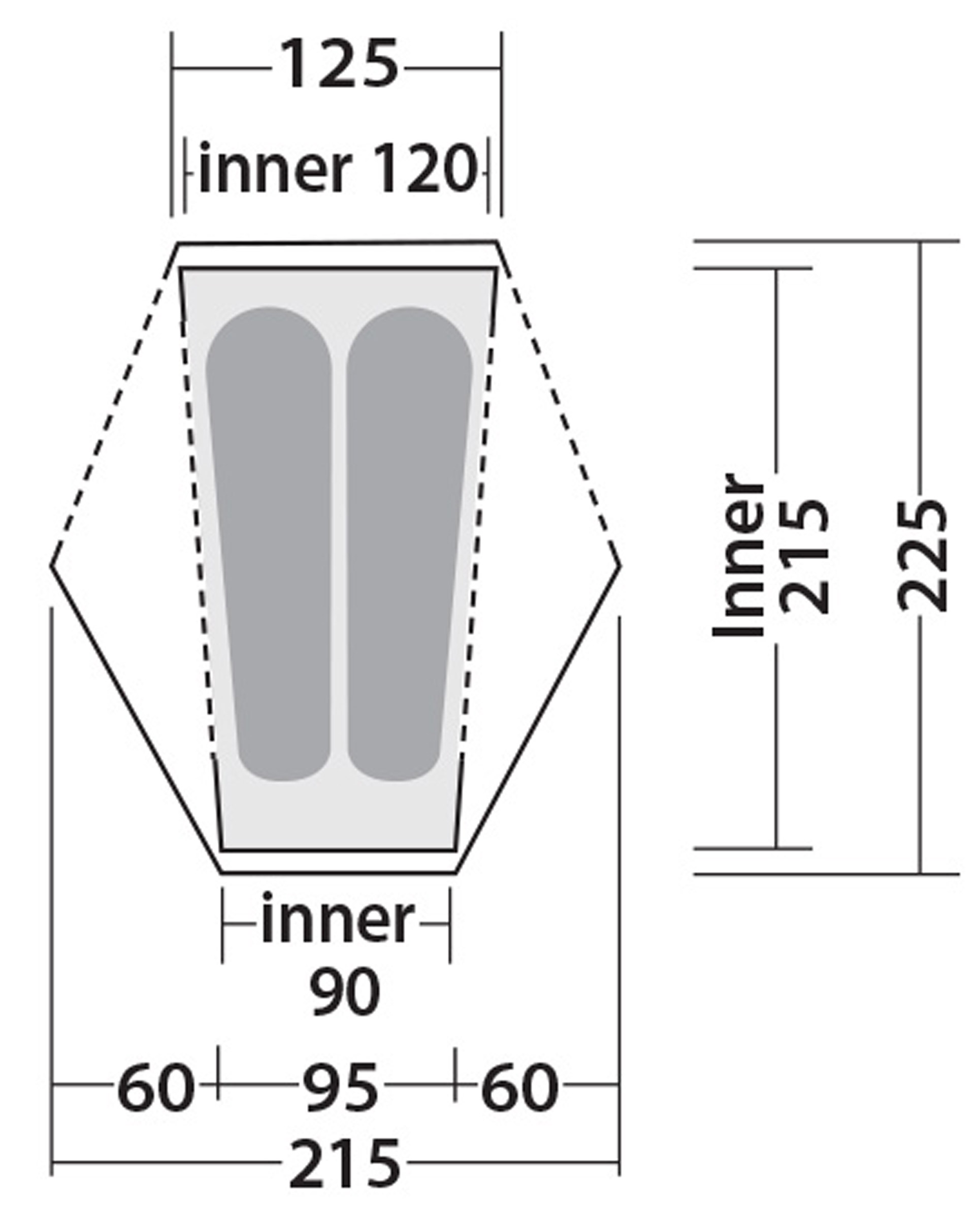 Seeker 2 LW, 2-Personers Telt
