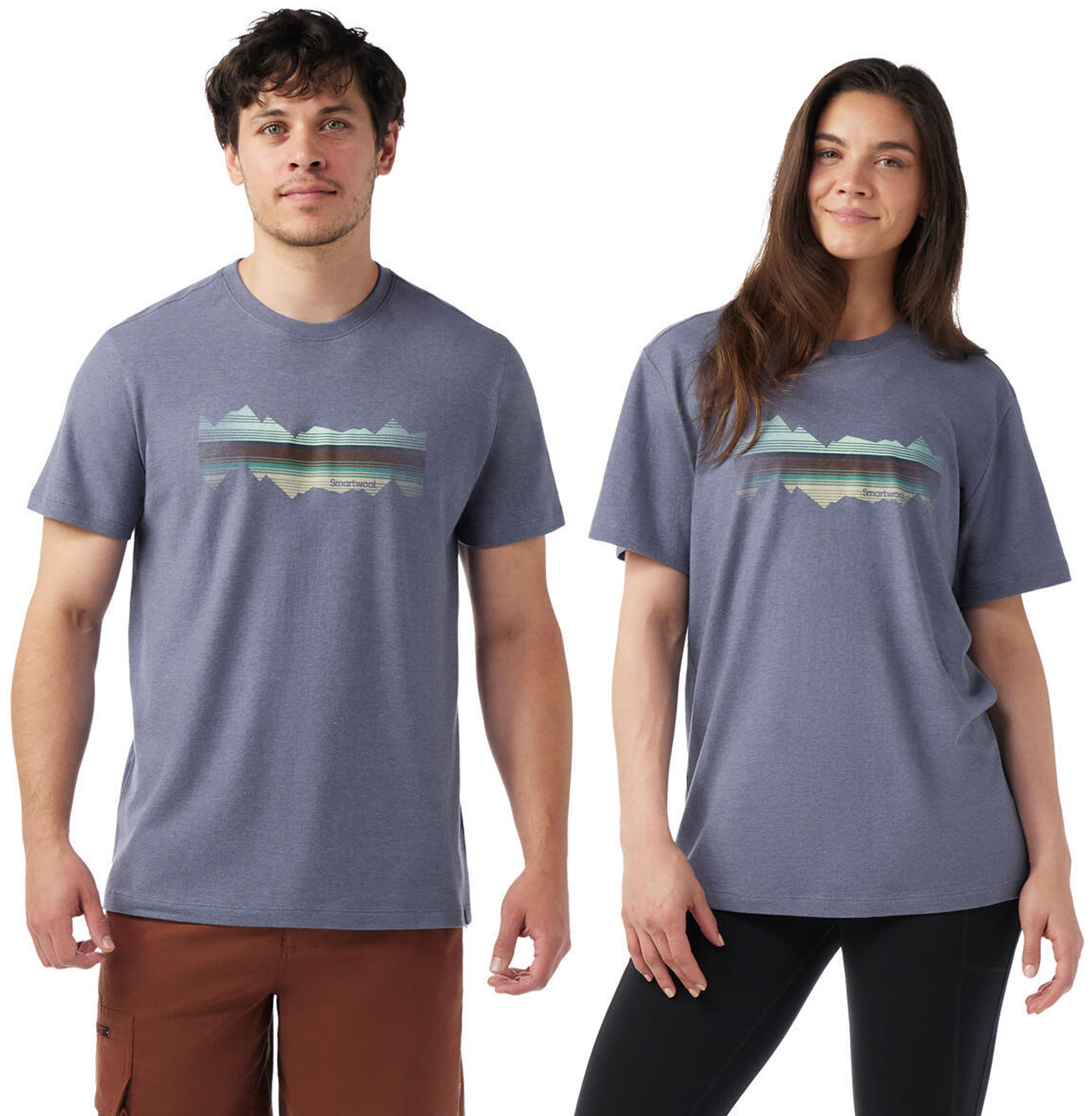 Mountain Horizon Short Sleeve Graphic Tee SmartWool dame