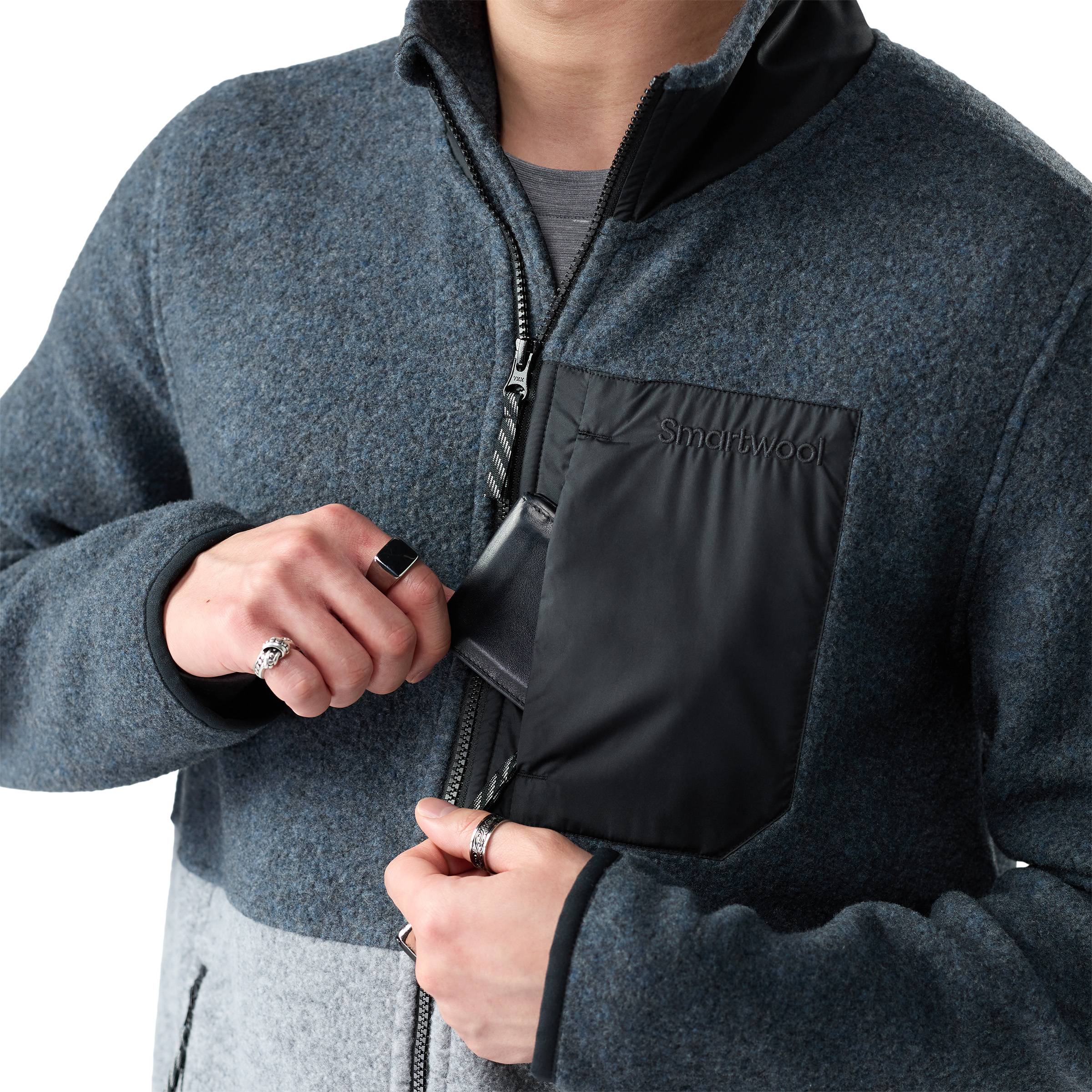 Second Cut Fleece Jacket Herre