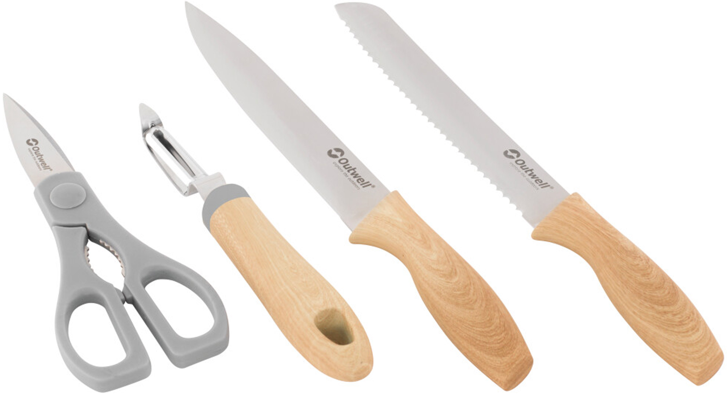 Chena Knife Set w/Peeler & Scissors Outwell brands