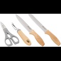 Chena Knife Set w/Peeler & Scissors Outwell Kogegrej