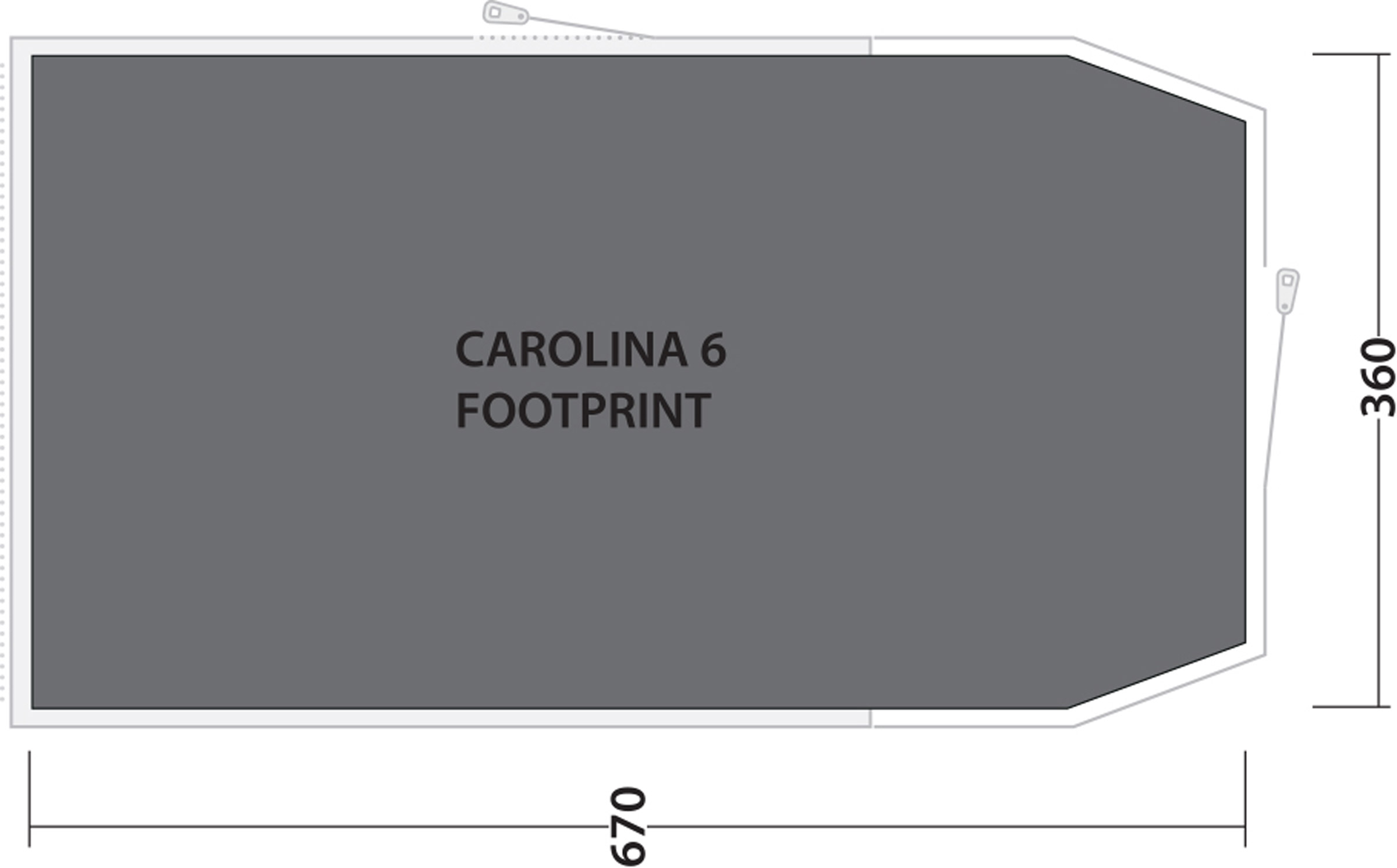 Footprint Carolina 6