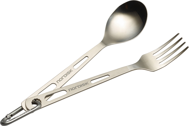 Titanium Cutlery Set, 2 stk Nordisk kogegrej