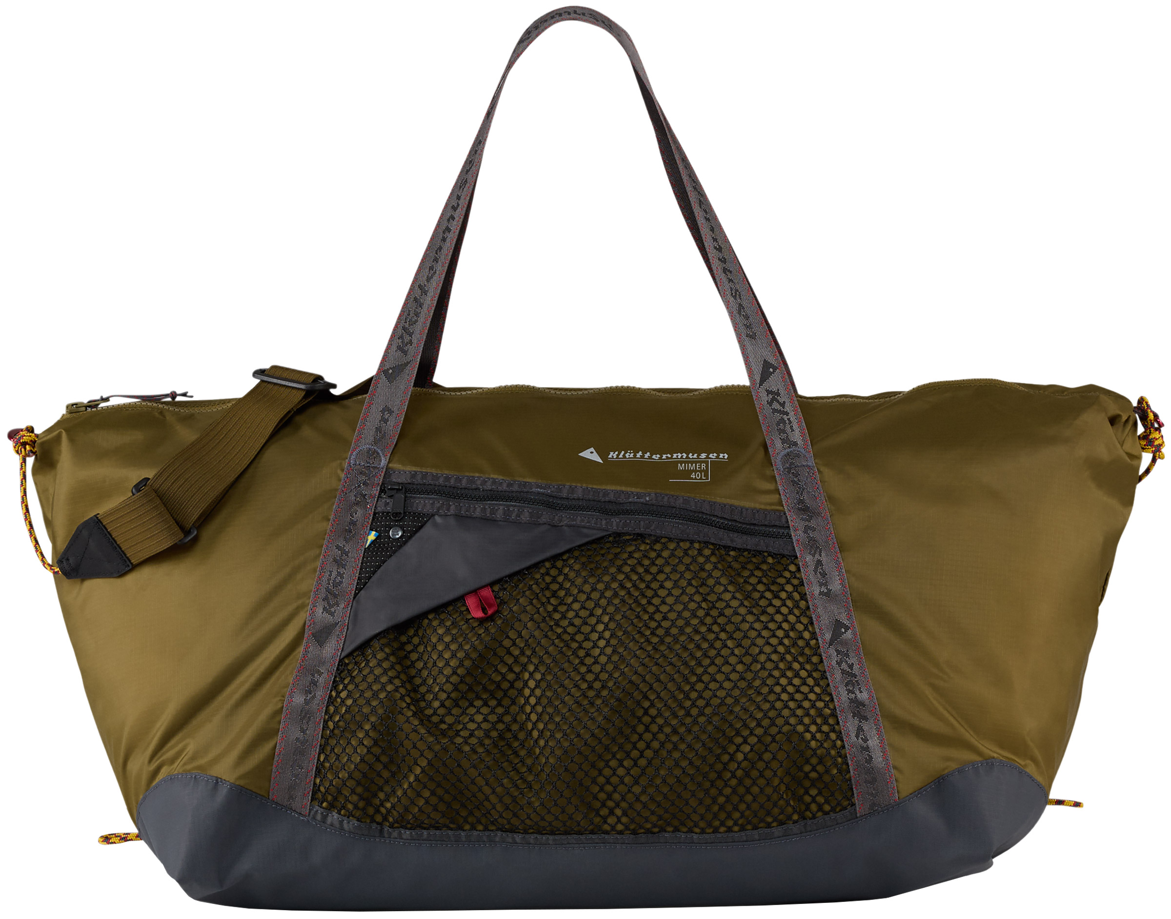 Klättermusen Mimer Duffelbag 40L Grøn Duffelbags