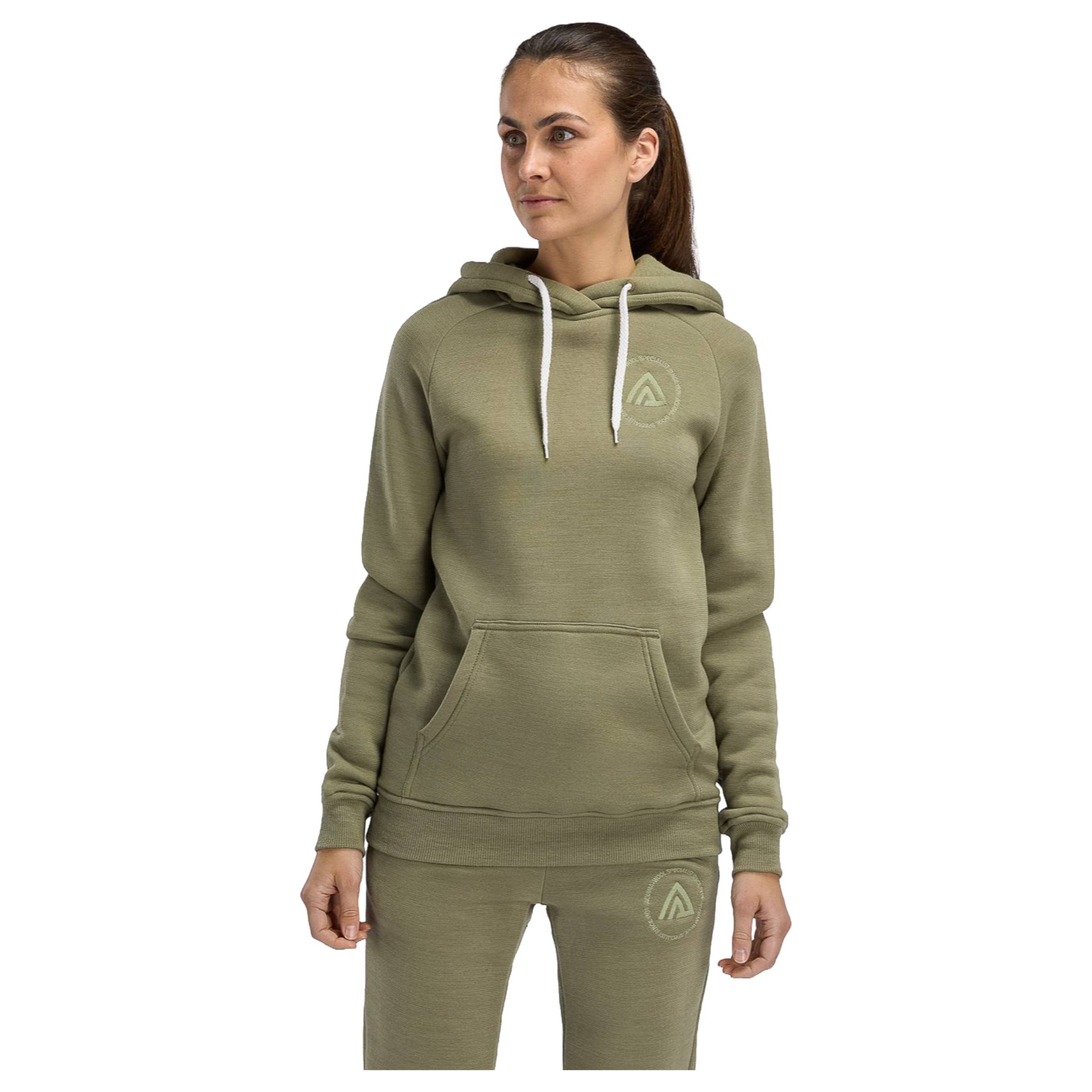 FleeceWool Hoodie Dame Aclima dame