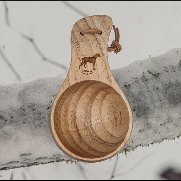 Scenthound Wooden Cup, 1.2 dl