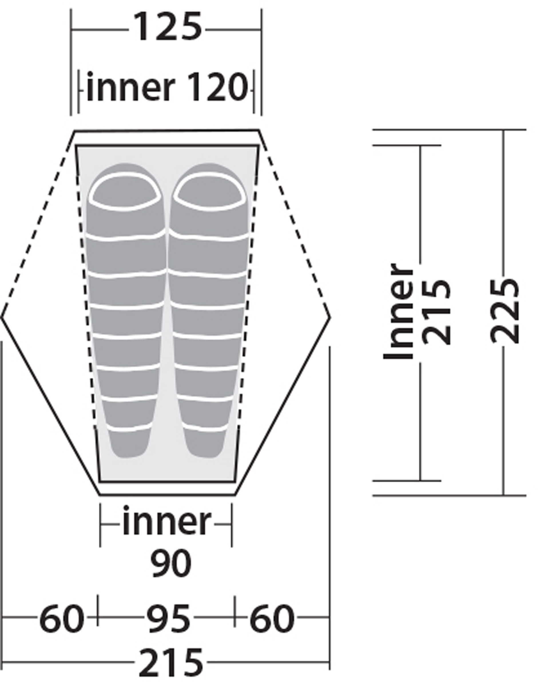 Seeker 2 LW, 2-Personers Telt