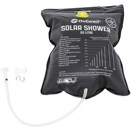 Outwell Solar Shower Sort Toiletgrej