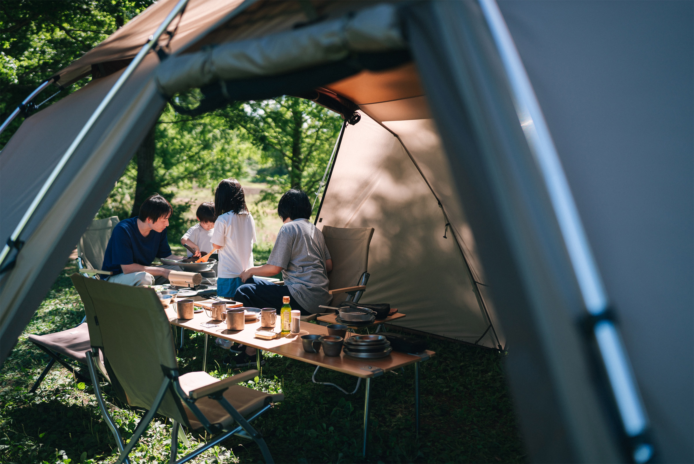 Land Nest Shelter, 4-Personers Telt